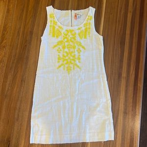 Vineyard Vines Embroidered Dress Size 4